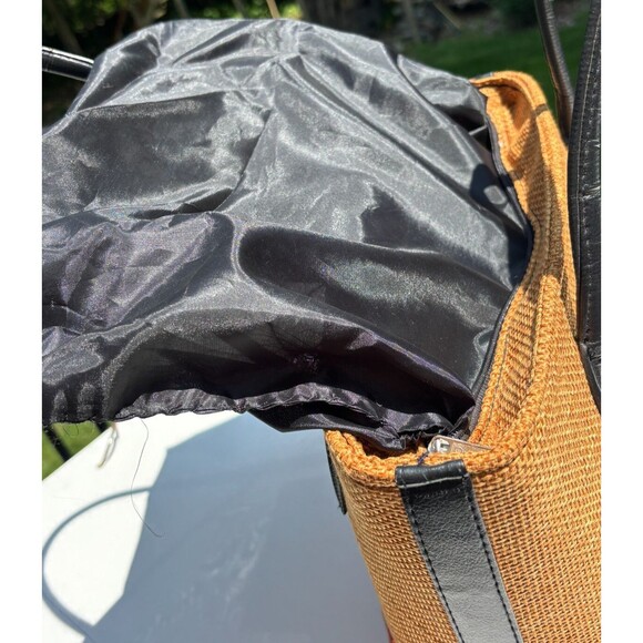 Kenyan Artisan Jute Hand Bag Purse Tote Zippered‎ Hand Made Natural Fiber Beaded - Picture 13 of 16